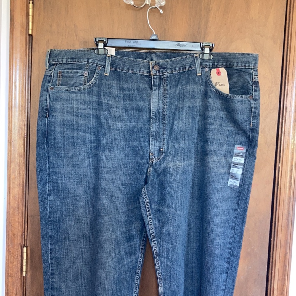 Levi’s 550 relaxed jean loose through thigh tapered leg cotton - Picture 6 of 17